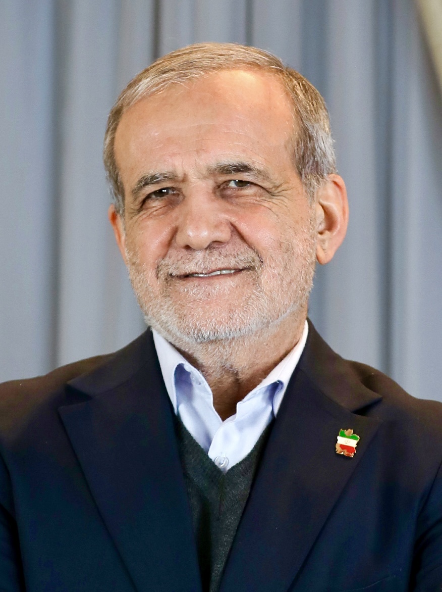 Iranian President Masoud Pezeshkian, who joined Speaker Ghalibaf and Chief Justice Mohseni-Eje'i on the interim leadership council that took power following the assassination of Supreme Leader Khamenei on February 28, 2026.